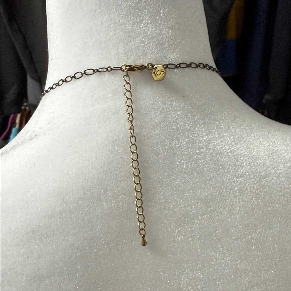 Touchstone Crystal Floral Swarovski Garden Envy Necklace - Picture 4 of 5